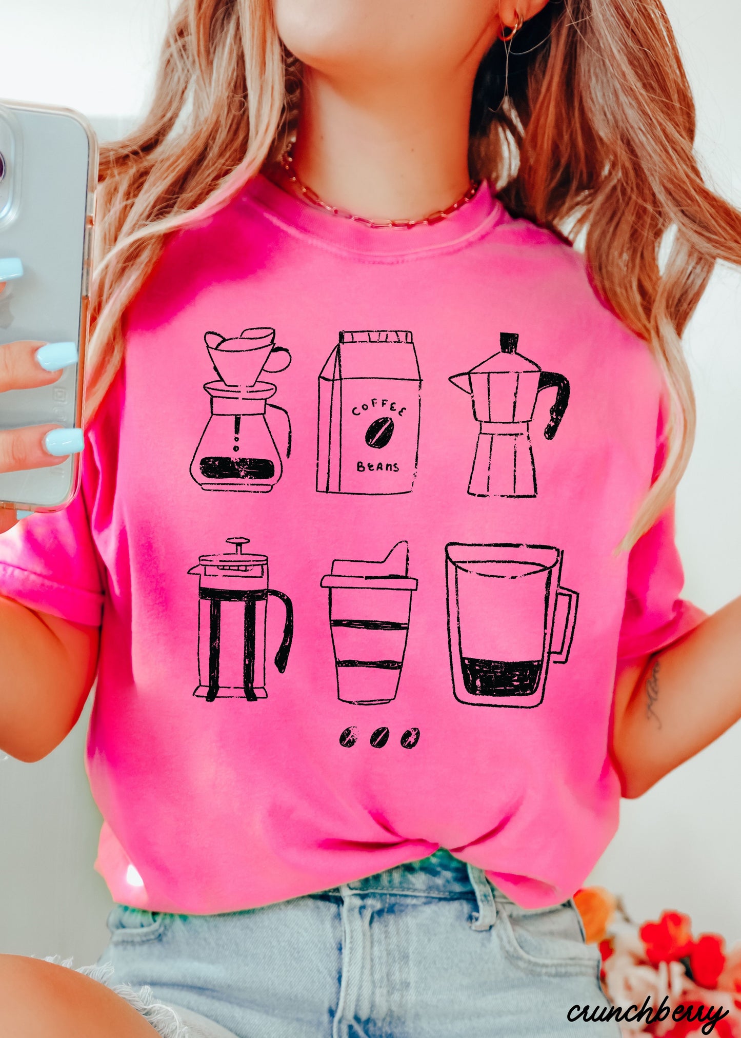 Coffee Beans Tee *18 Colors (S-3X)