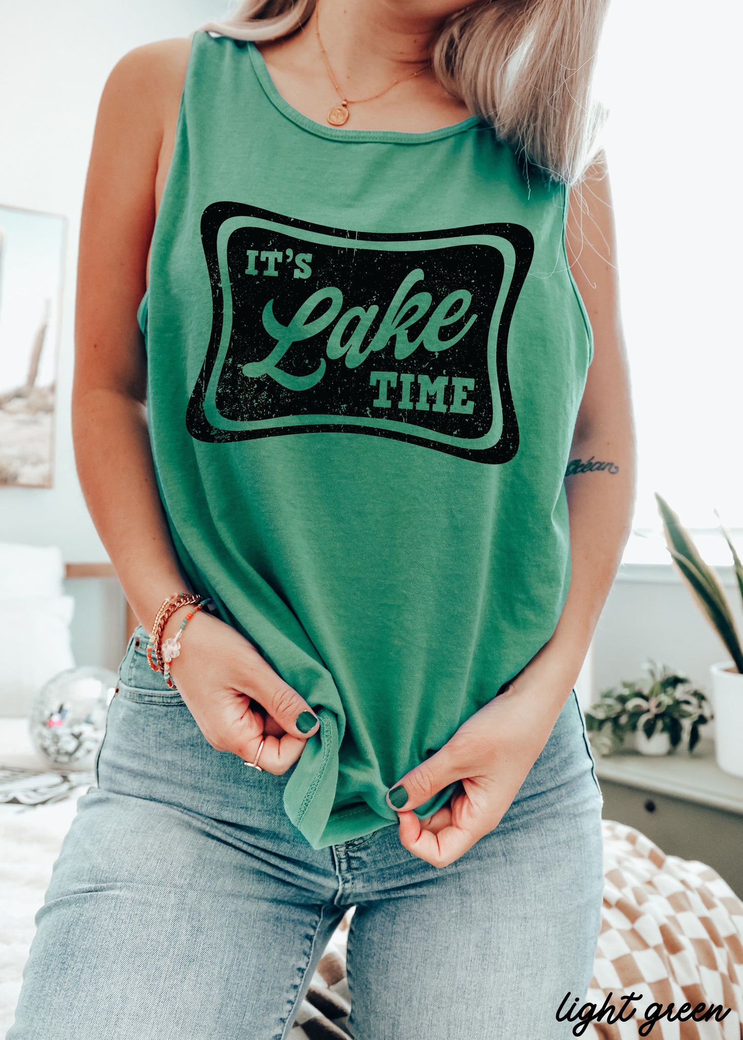 Lake Time Tank *10 Colors (S-3X)