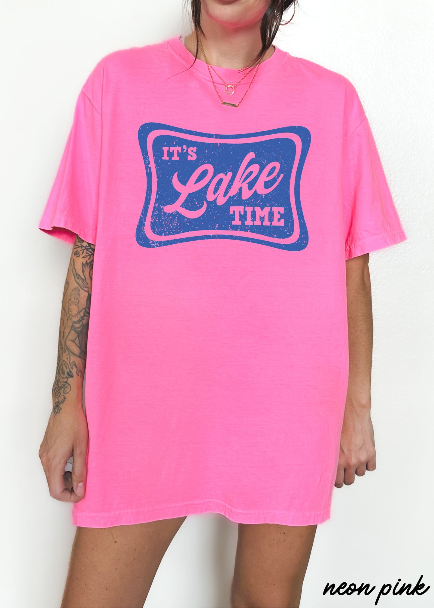 Lake Time Tee *16 Colors (S-3X)