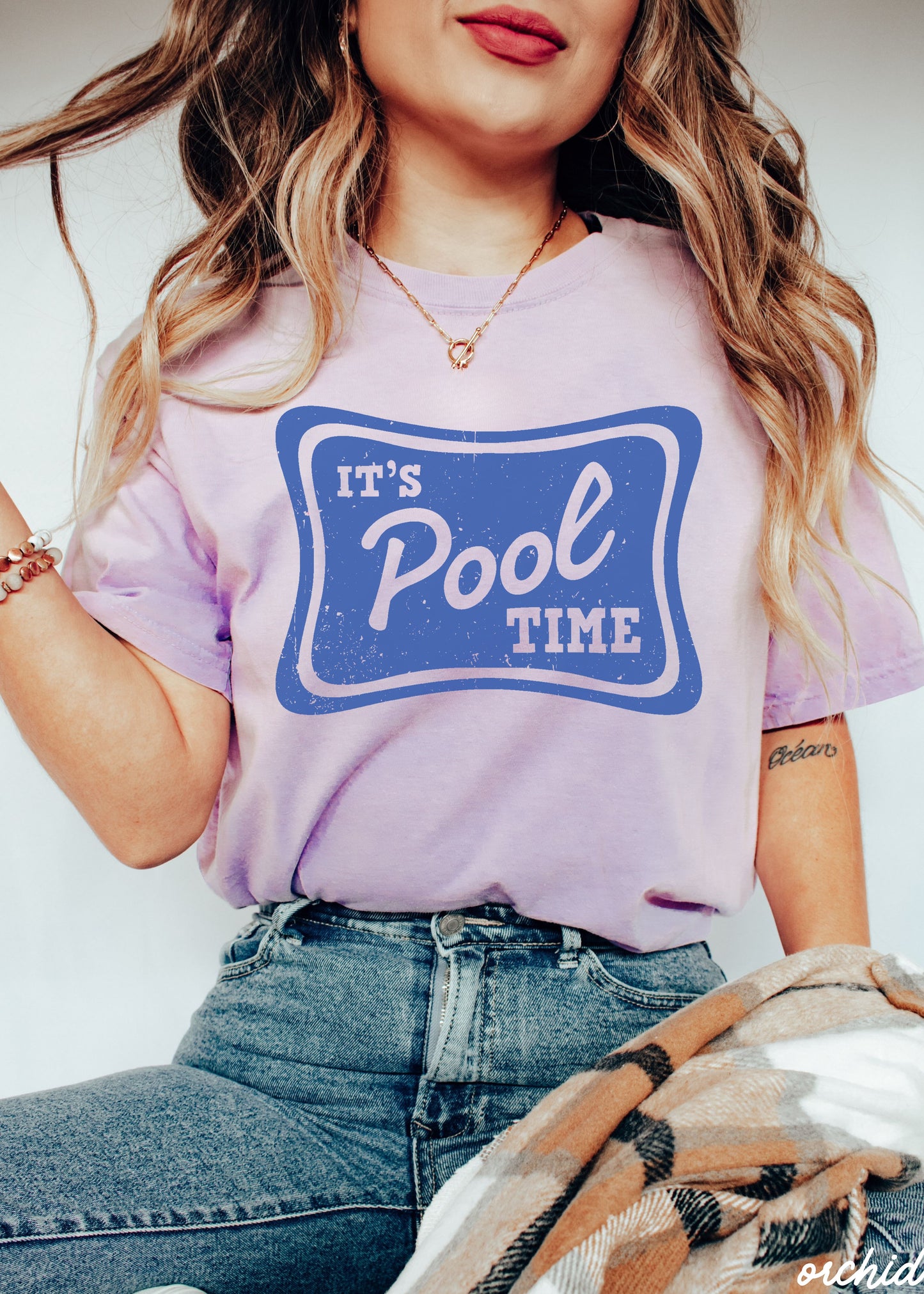 Pool Time Tee *16 Colors (S-3X)