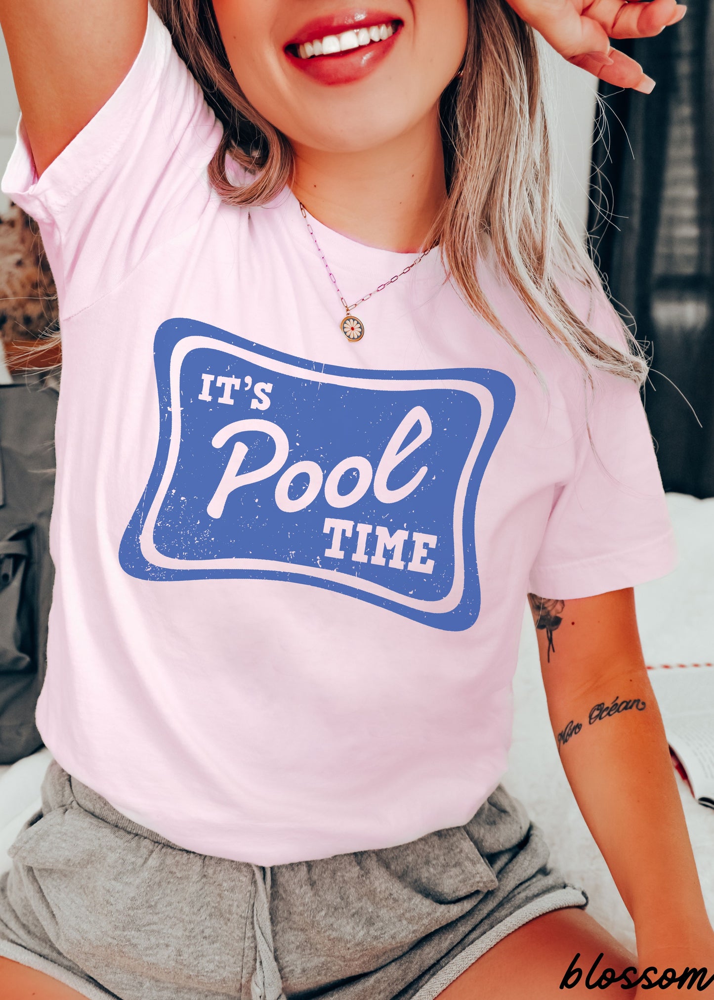 Pool Time Tee *16 Colors (S-3X)