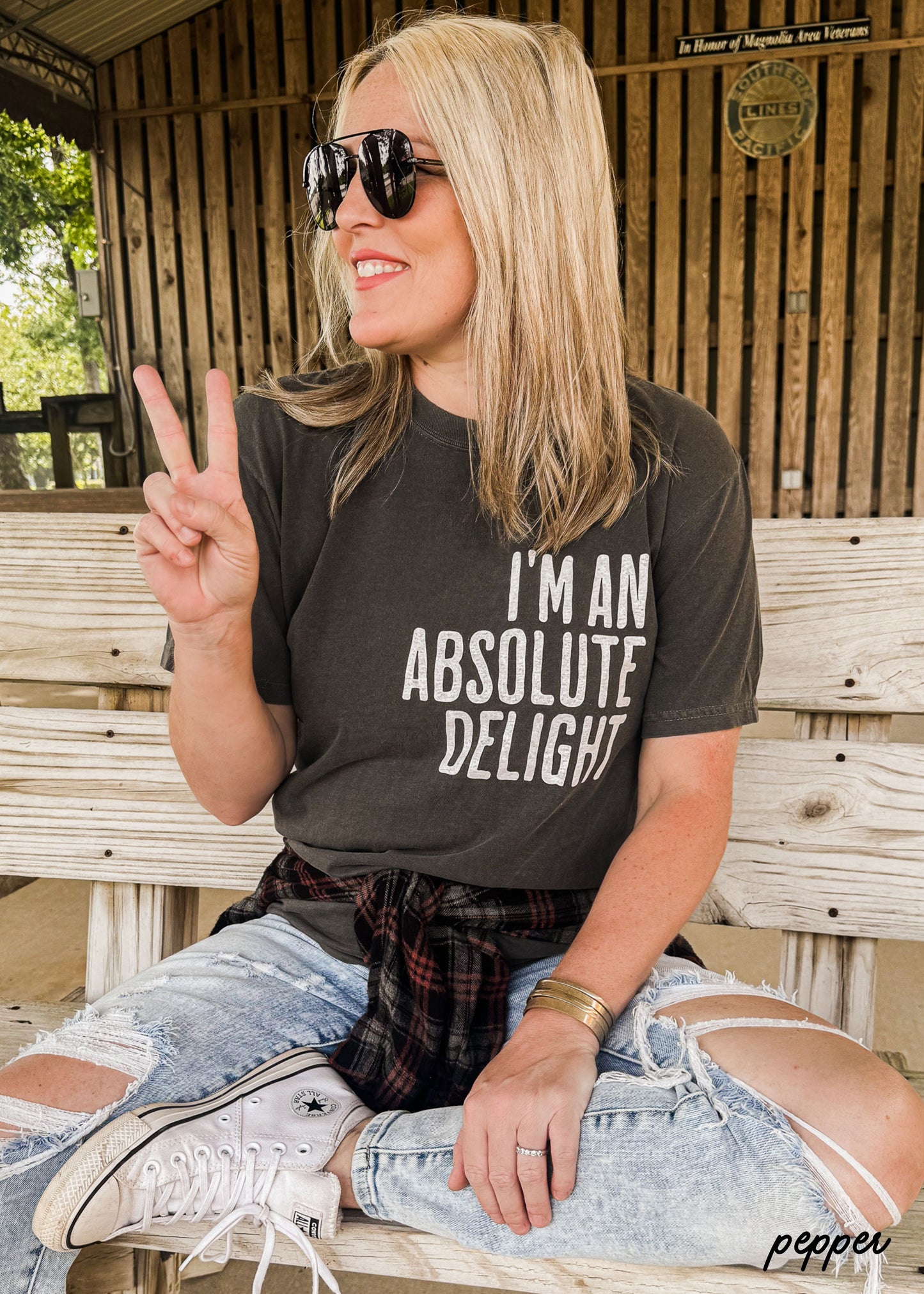 Absolute Delight Tee *12 Colors (S-3X)