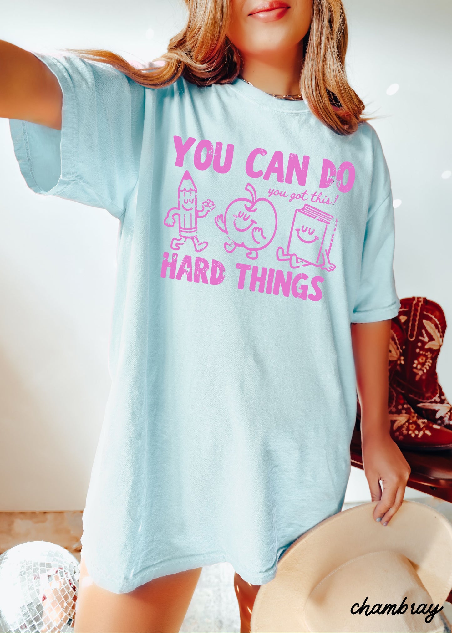 Do Hard Things Teacher Tee *18 Colors (S-3X)