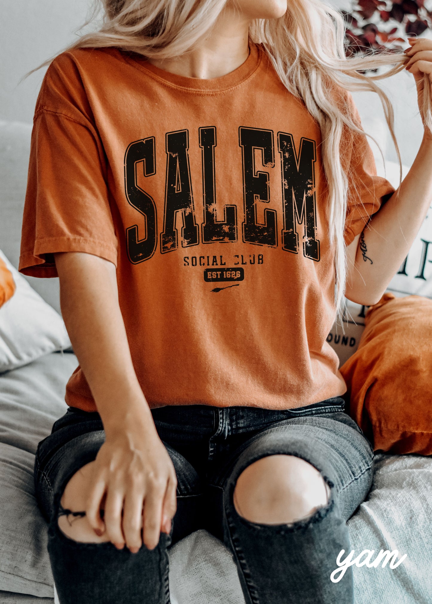 Salem Social Club Tee *15 Colors (S-3X)
