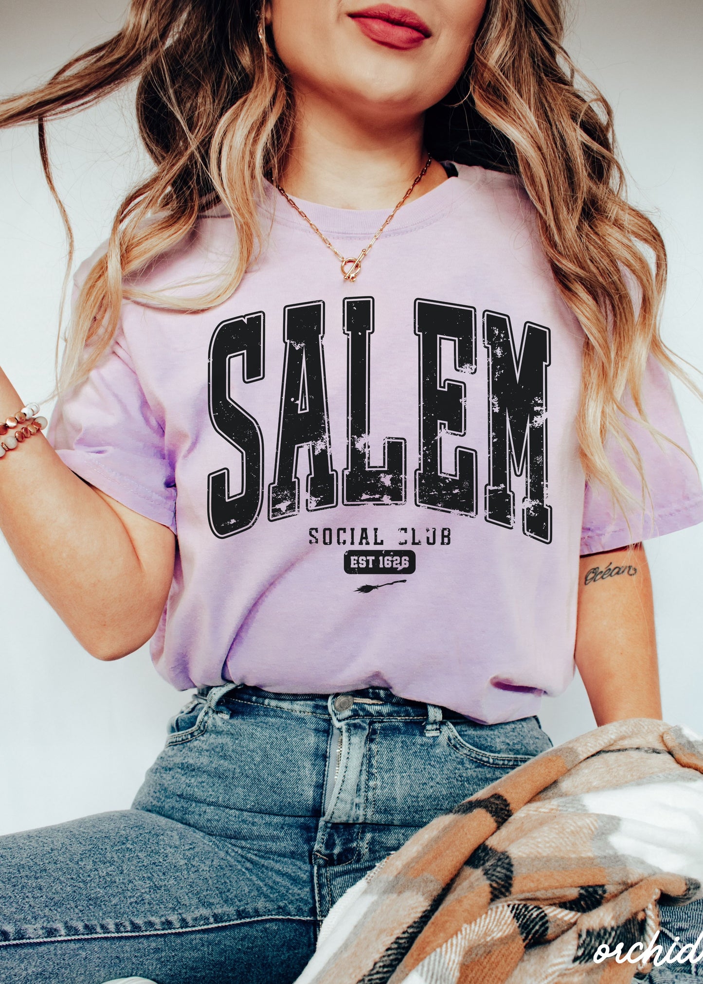 Salem Social Club Tee *15 Colors (S-3X)