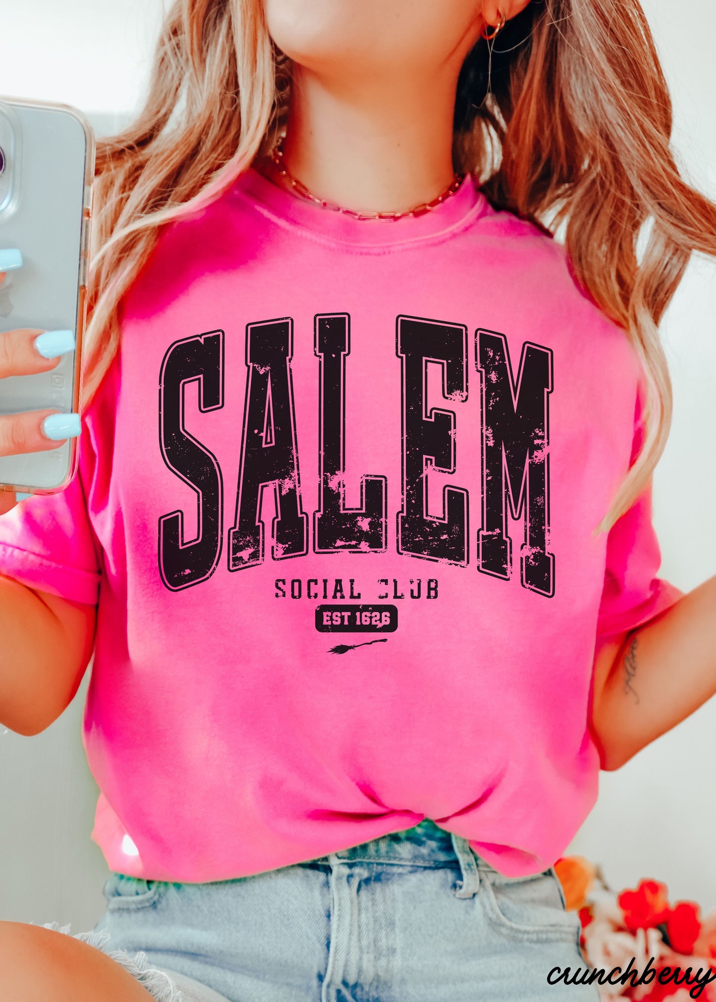 Salem Social Club Tee *15 Colors (S-3X)