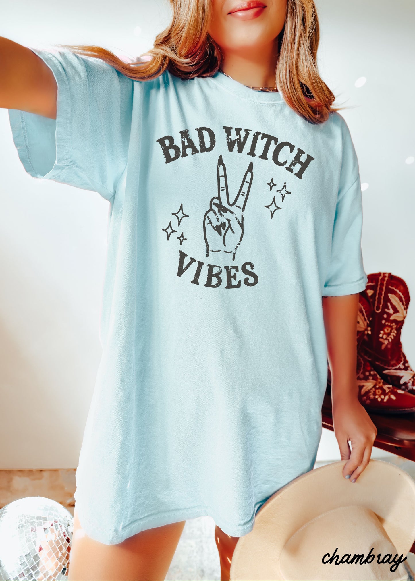 Bad Witch Vibes Tee *15 Colors (S-3X)