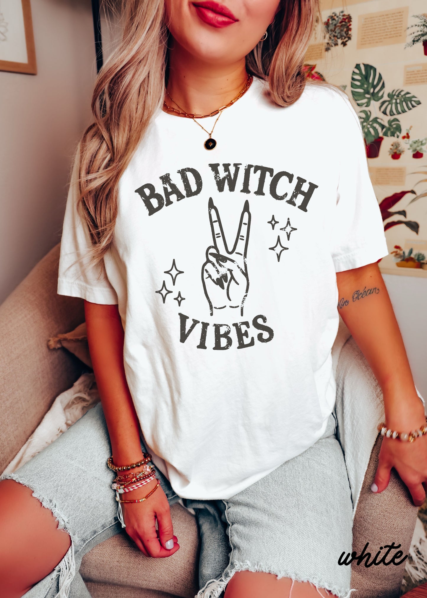 Bad Witch Vibes Tee *15 Colors (S-3X)