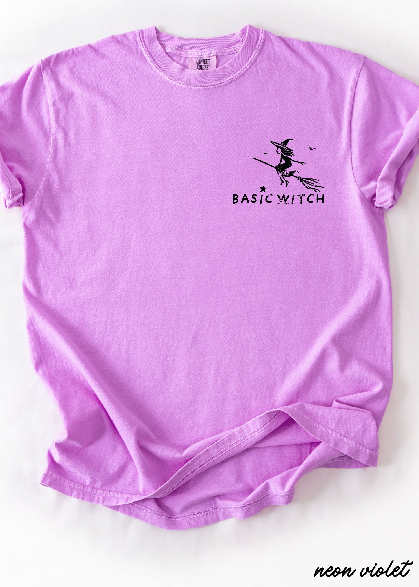Pocket Basic Witch Tee *15 Colors (S-3X)