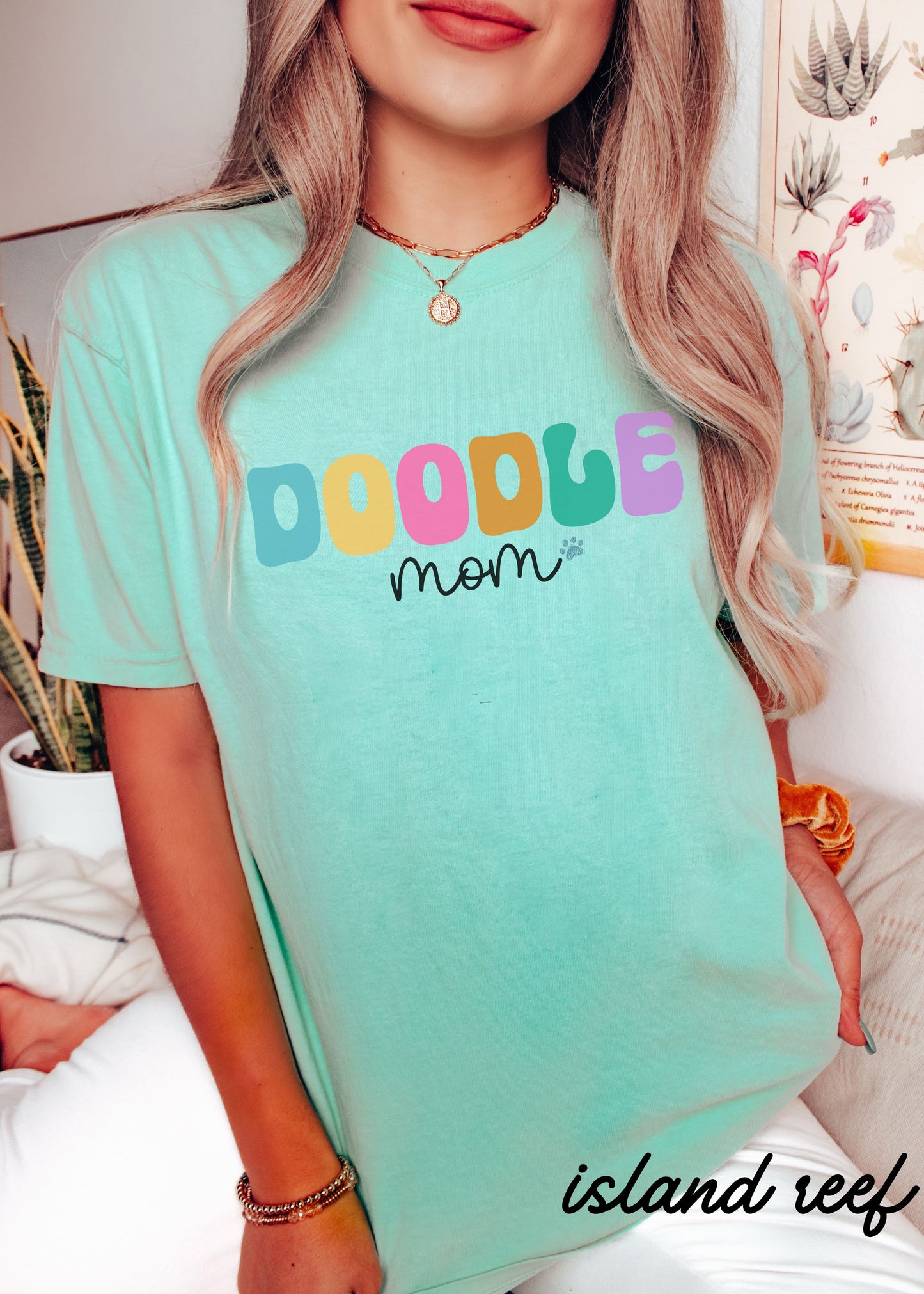 *Doodle Mom Tee *5 Colors (S-3X)