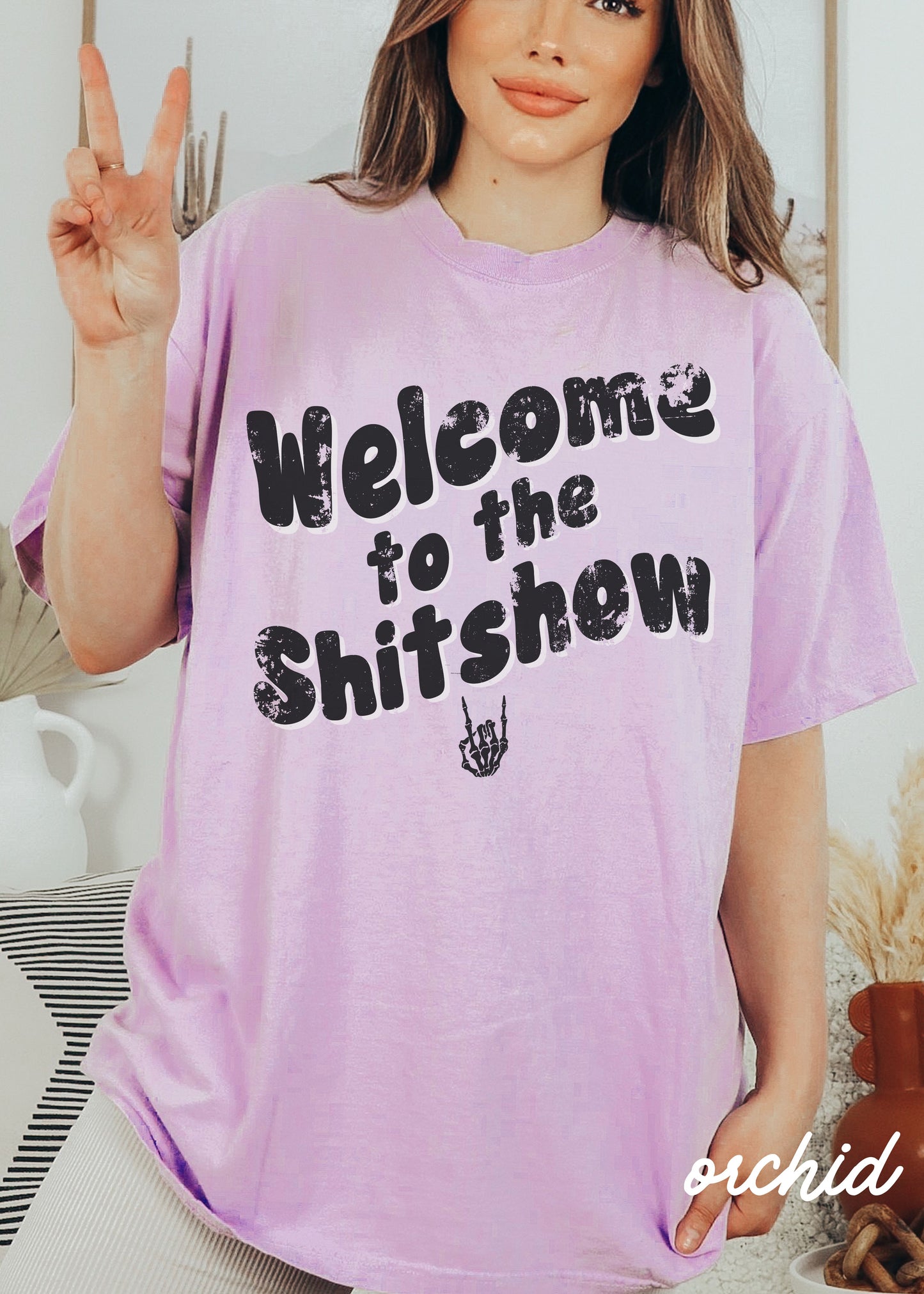 *Welcome to the Shitshow Tee *6 Colors (S-4X)