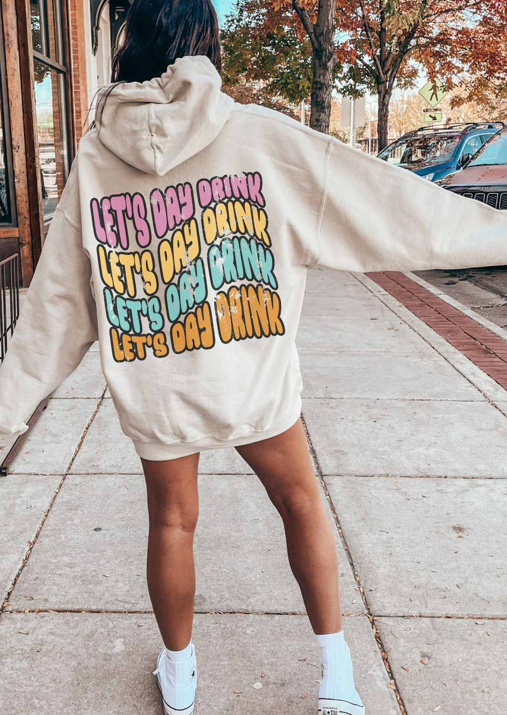 *Let's Day Drink Hoodie *4 Colors (S-5X)
