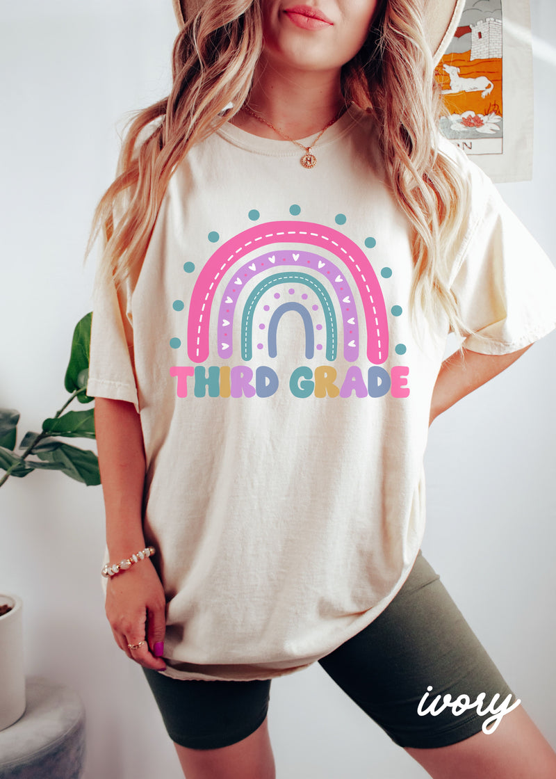 *Personalized Grade Rainbow *8 Colors (S-4X)