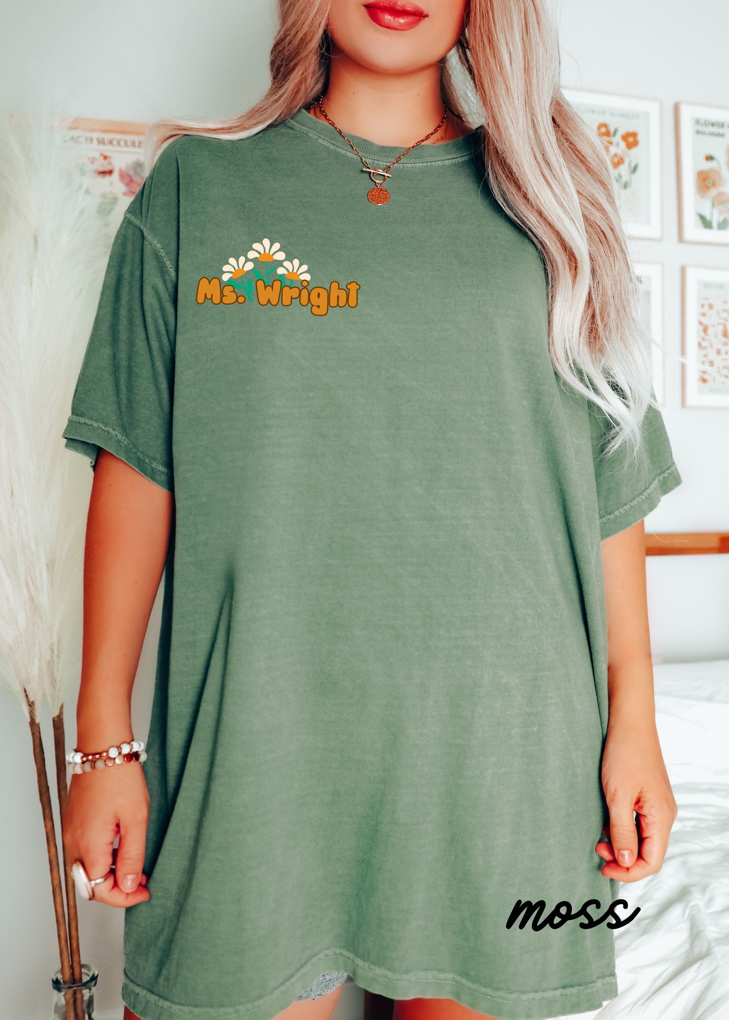 *Personalized Good Day to Learn Back Print Tee *8 Colors (S-4X)