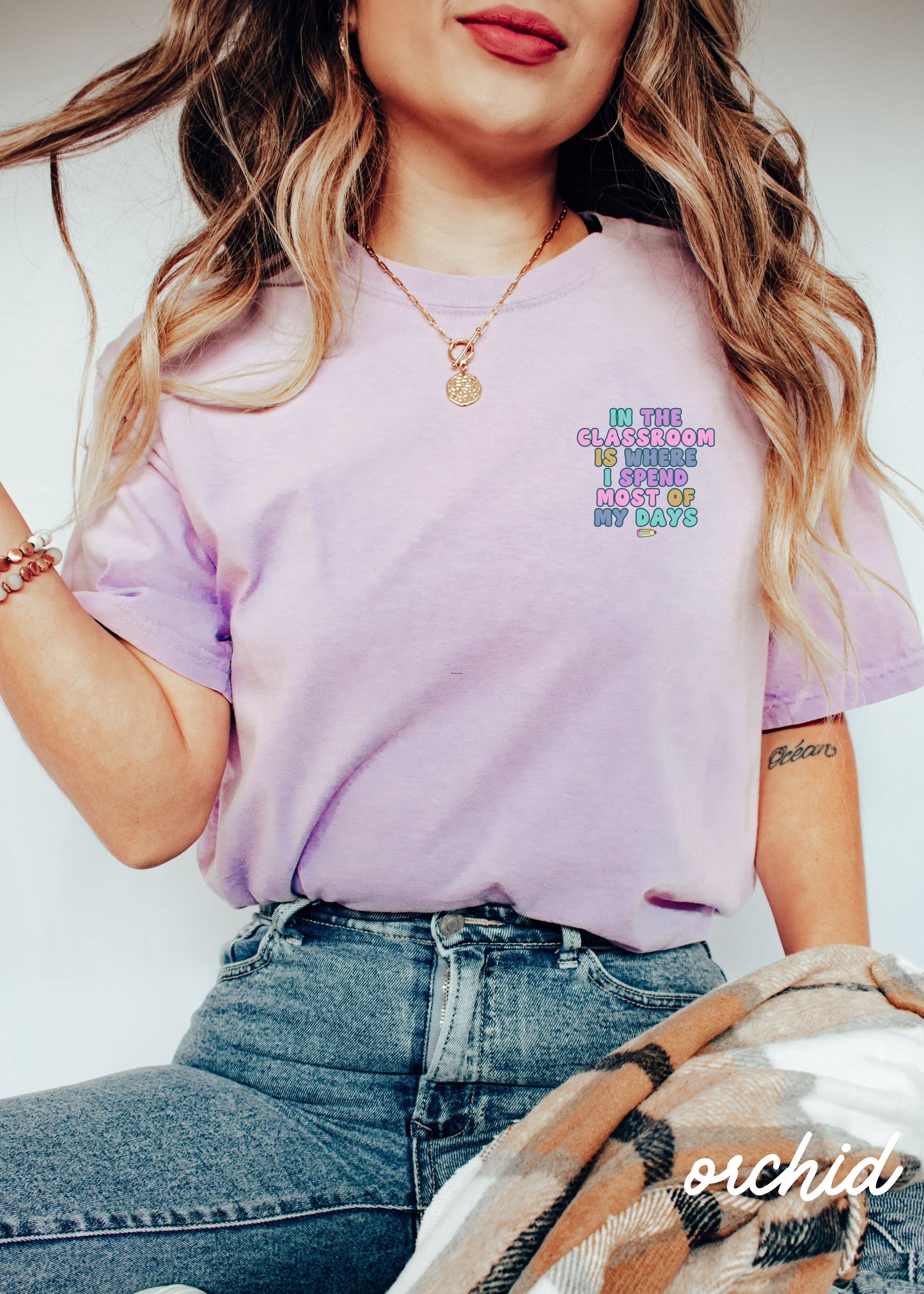 *Youth In the Classroom Tee *6 Colors (XS-XL)