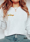 *Personalized Good Day to Learn Sweatshirt Back Print *4 Colors (S-5X)