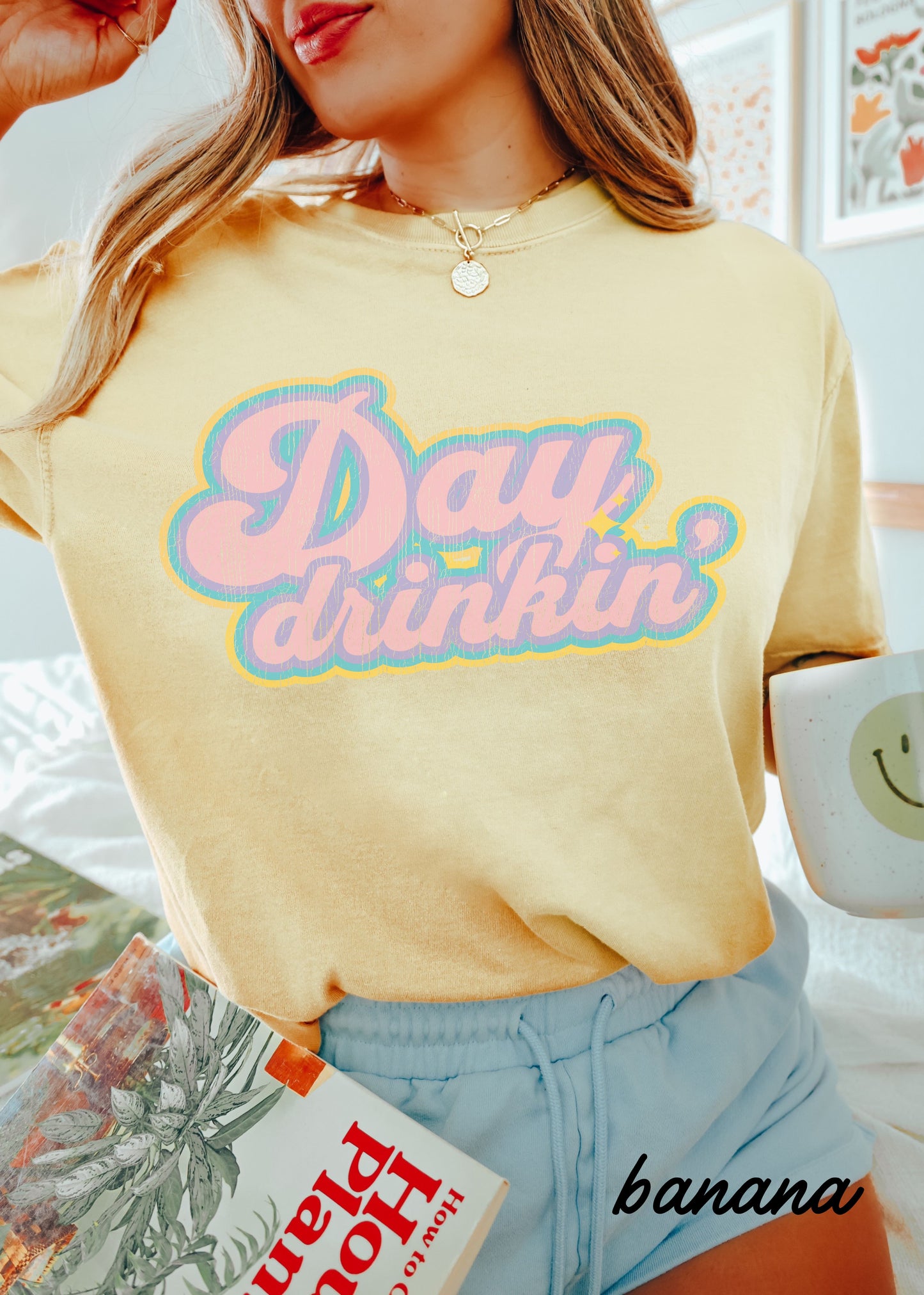*Day Drinkin' Tee Bright *2 Colors (S-4X)