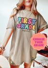 *Personalized Grade Squad Tee *8 Colors (S-4X)