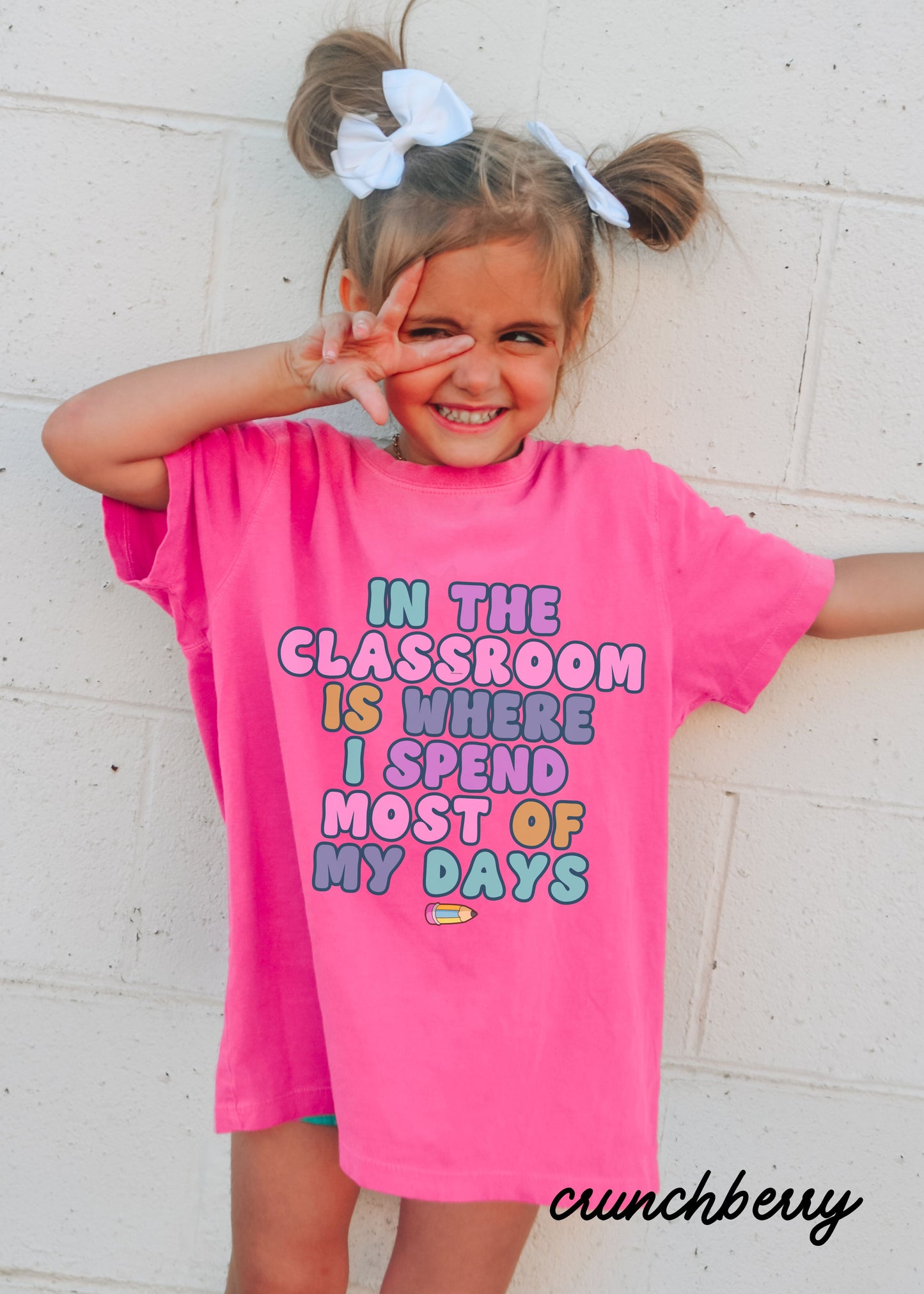 *Youth In the Classroom Tee *6 Colors (XS-XL)
