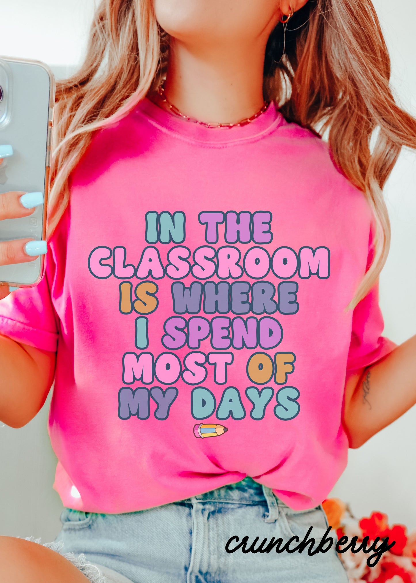 *In the Classroom Tee *8 Colors (S-4X)