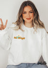 *Personalized Good Day to Learn Sweatshirt Back Print *4 Colors (S-5X)