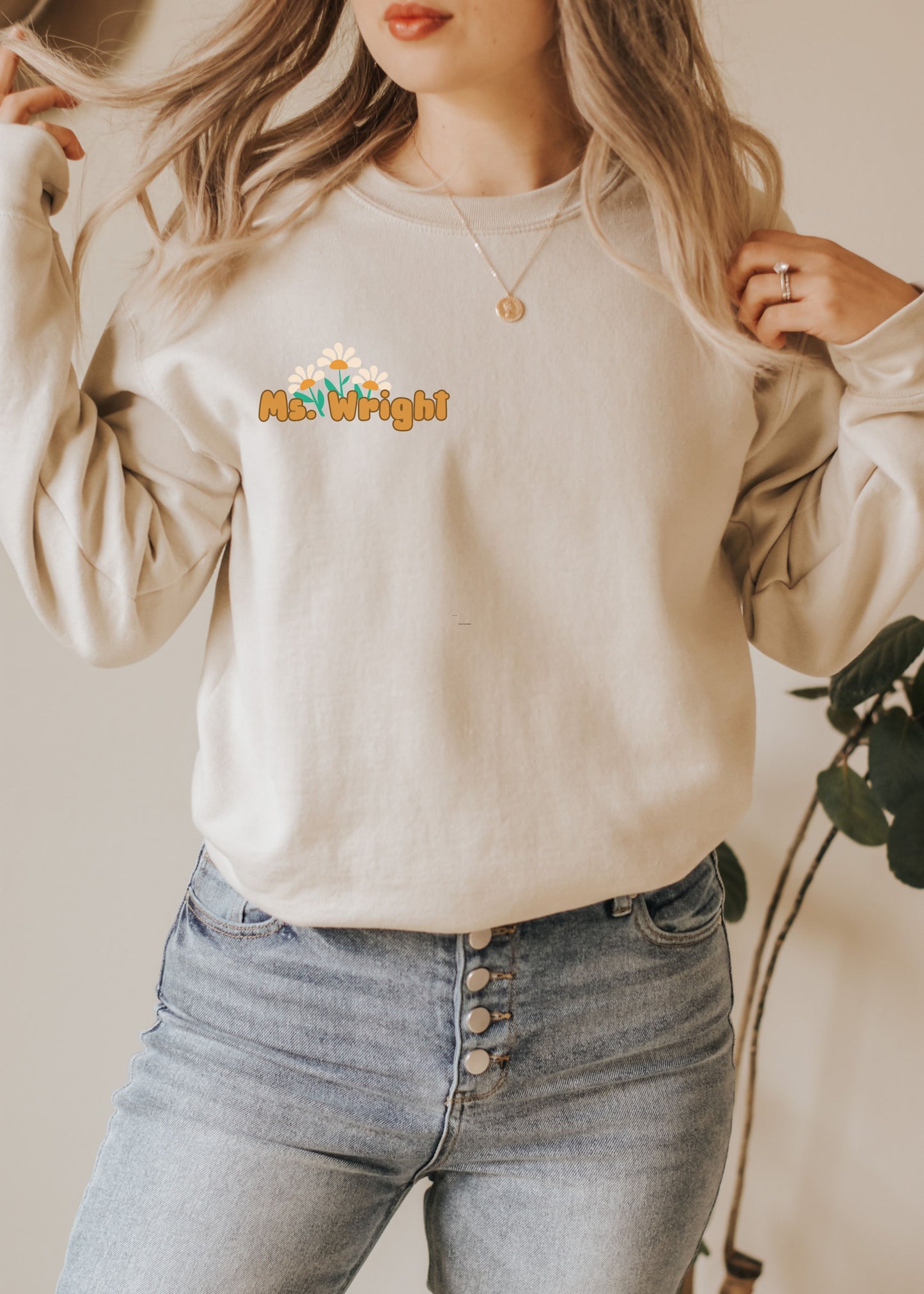 *Personalized Good Day to Learn Sweatshirt Back Print *4 Colors (S-5X)
