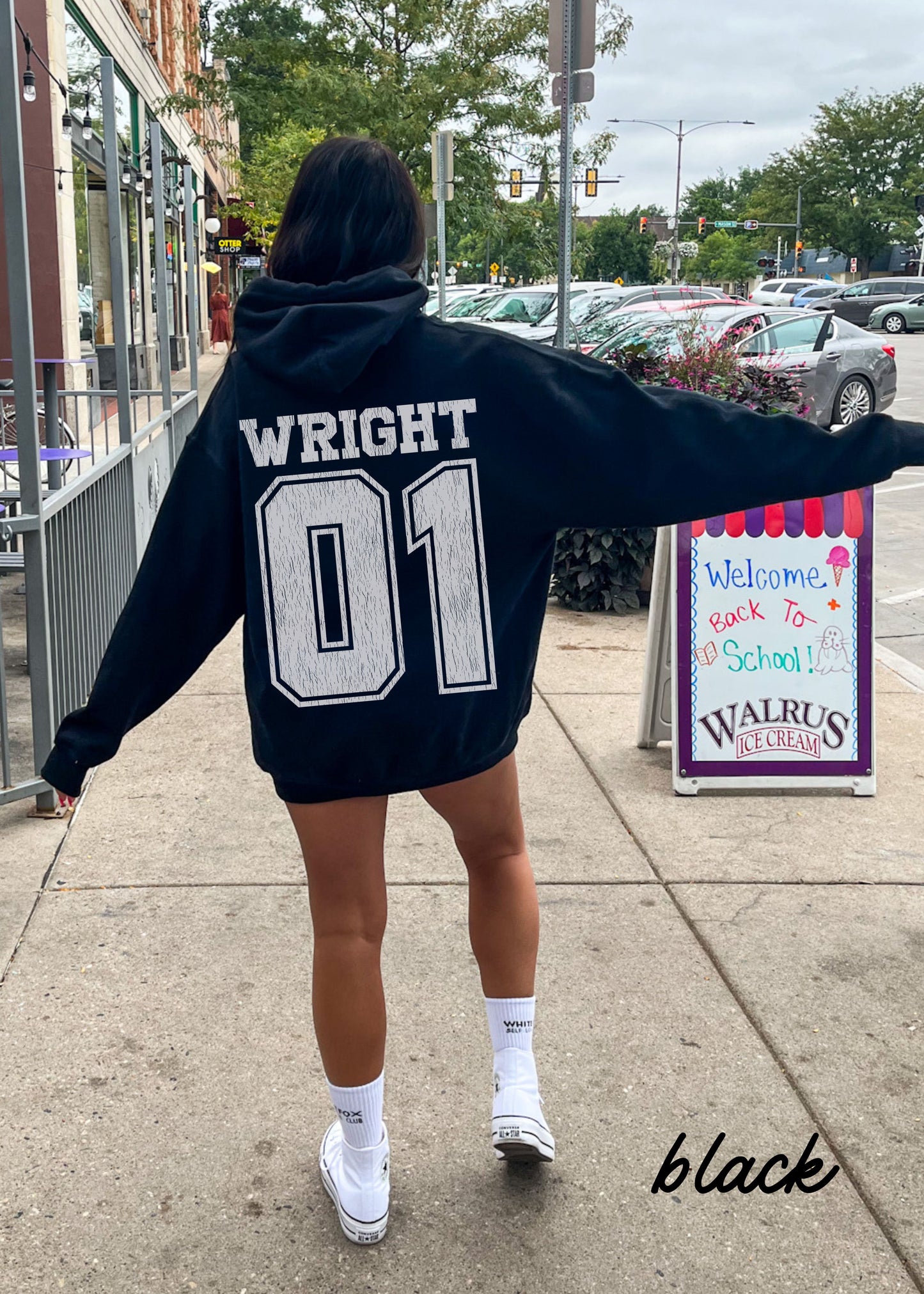 *PERSONALIZED Name and Number Hoodie *8 Colors (S-5X)