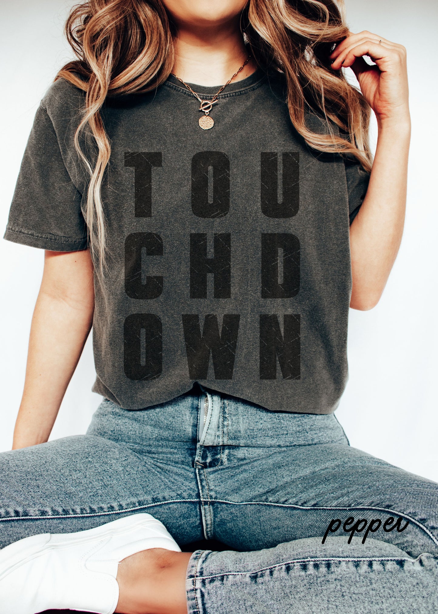 *TOUCHDOWN Football Tee *11 Colors (S-4X)