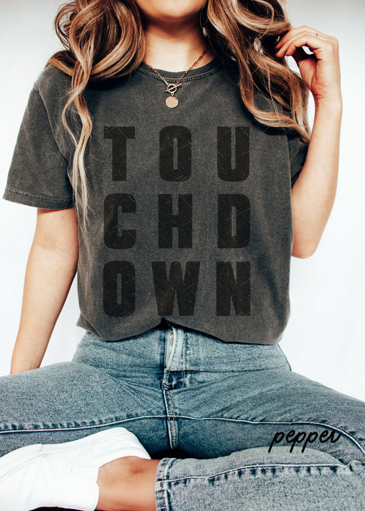 *TOUCHDOWN Football Tee *11 Colors (S-4X)