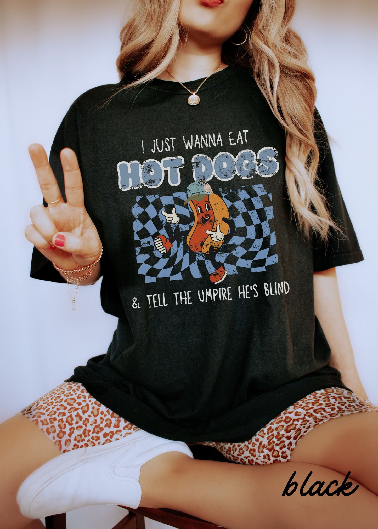 *Wanna Eat Hot Dogs Tee *10 Colors (S-4X)