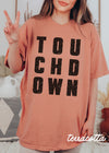 *Youth TOUCHDOWN Football Tee *7 Colors (XS-XL)