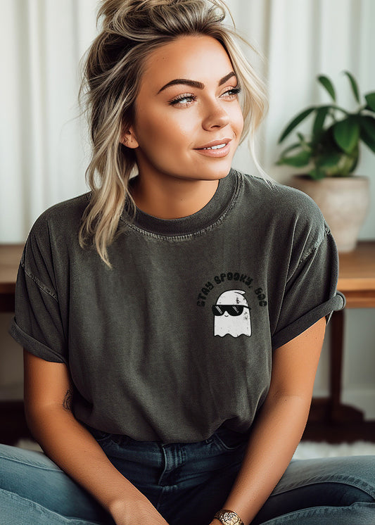 Spooky Boo Tee *Pepper (S-3X)