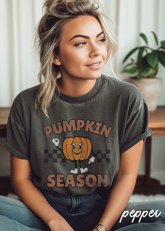 *PUMPKIN SEASON Tee *3 Colors (S-4X)