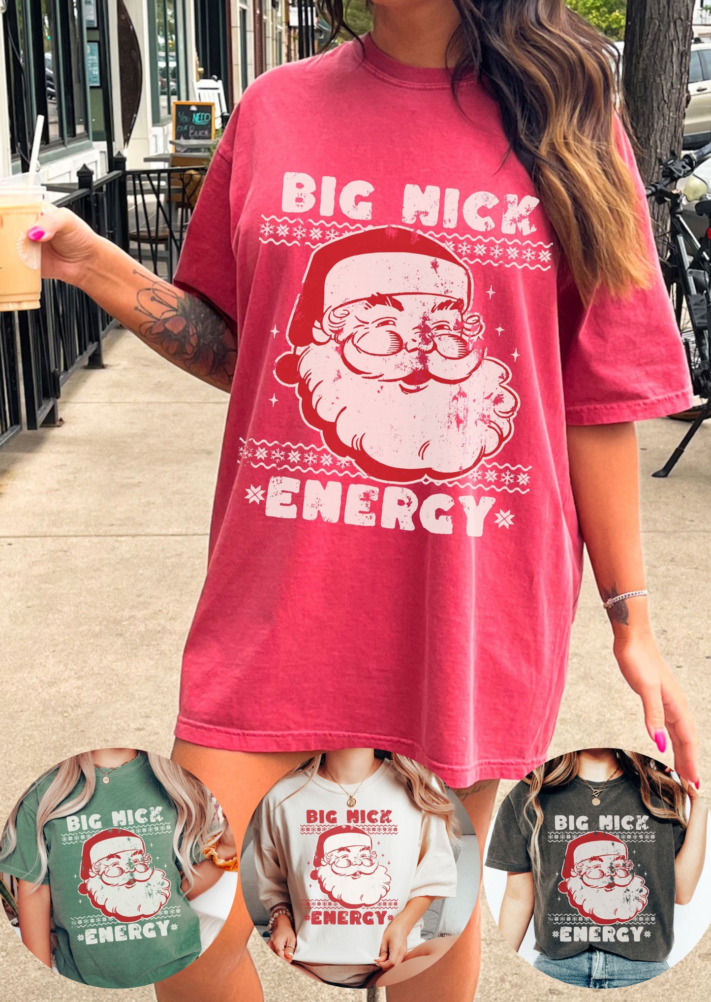 PRE-ORDER: Big Nick Energy Tee *4 Colors (S-3X)