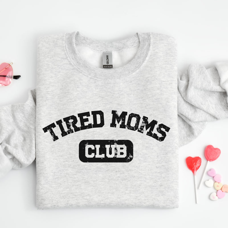 PRE-ORDER: Tired Moms Club ASH Grey (S-3X)