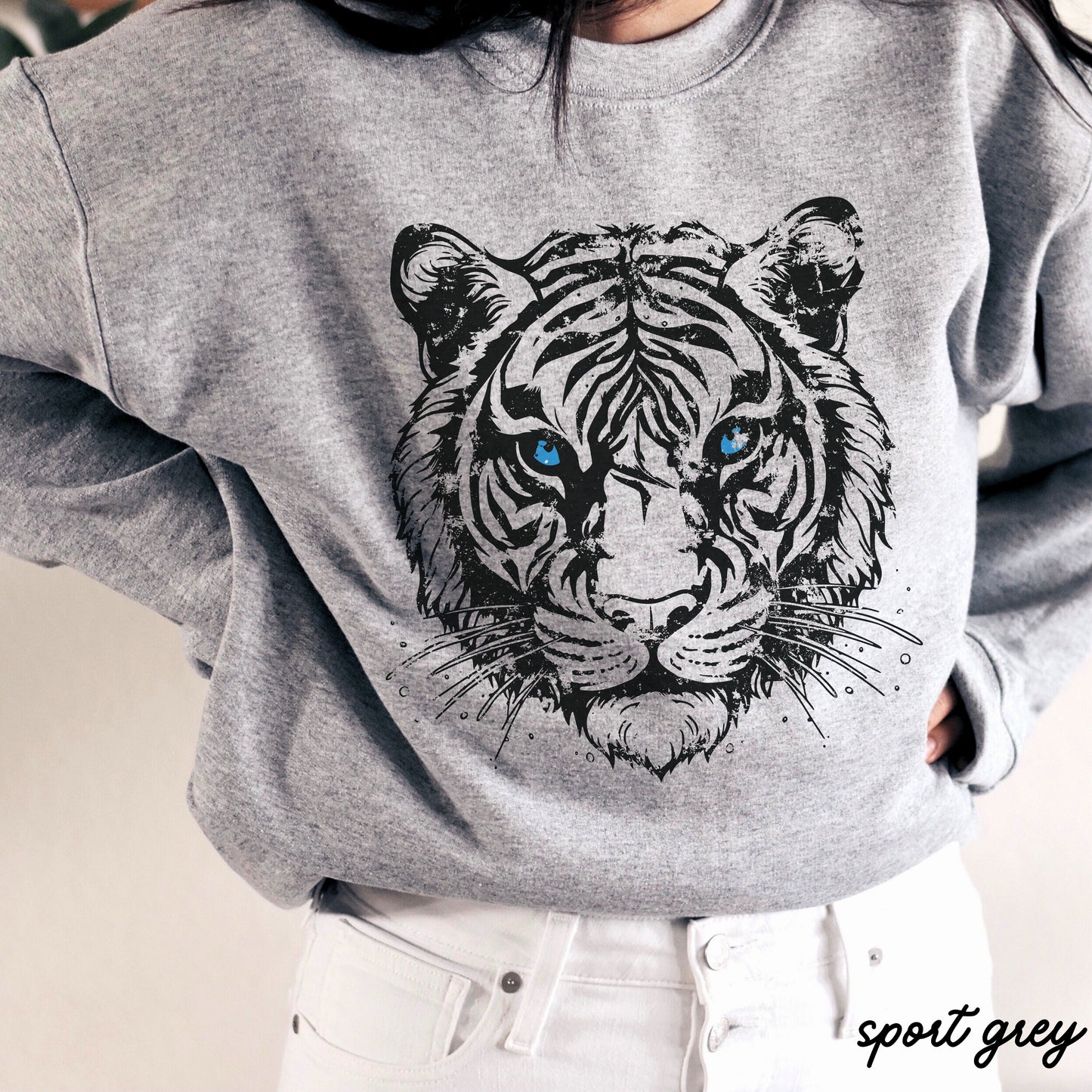 PRE-ORDER: Tiger Sweatshirt *4 Colors (S-3X)