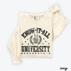 PRE-ORDER: Know It All University Sweatshirt *4 Colors Comfort Colors (S-3X)