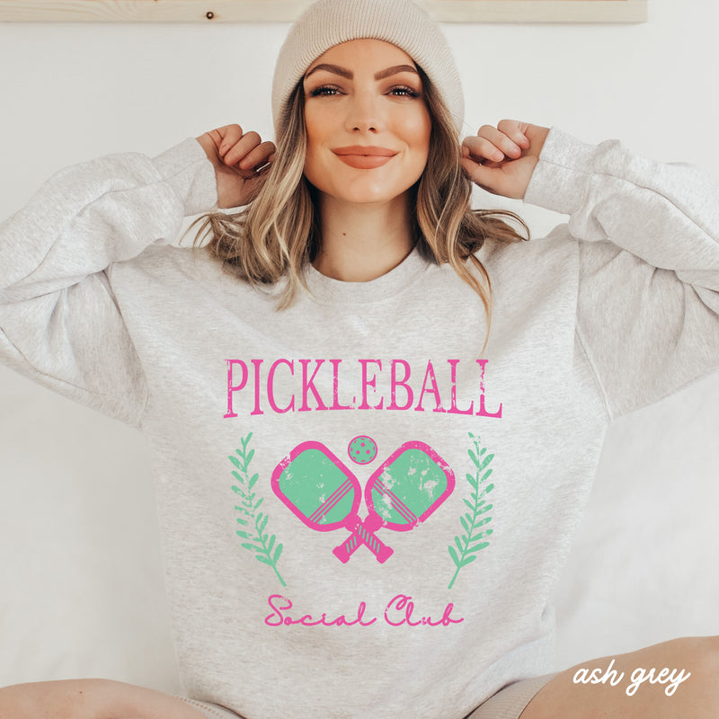 *Pickleball Social Club Sweatshirt *3 Colors (S-3X)