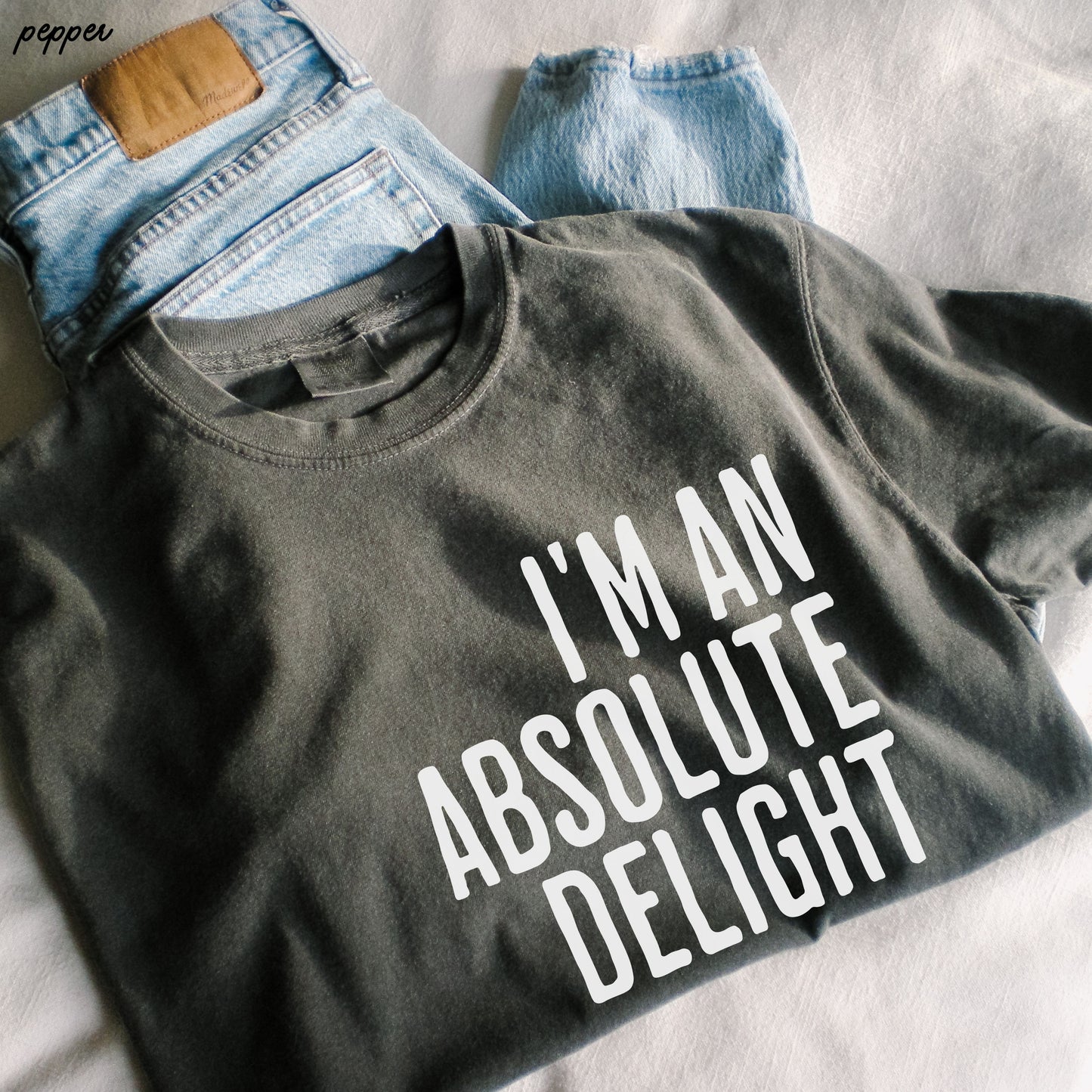 Absolute Delight Tee *12 Colors (S-3X)