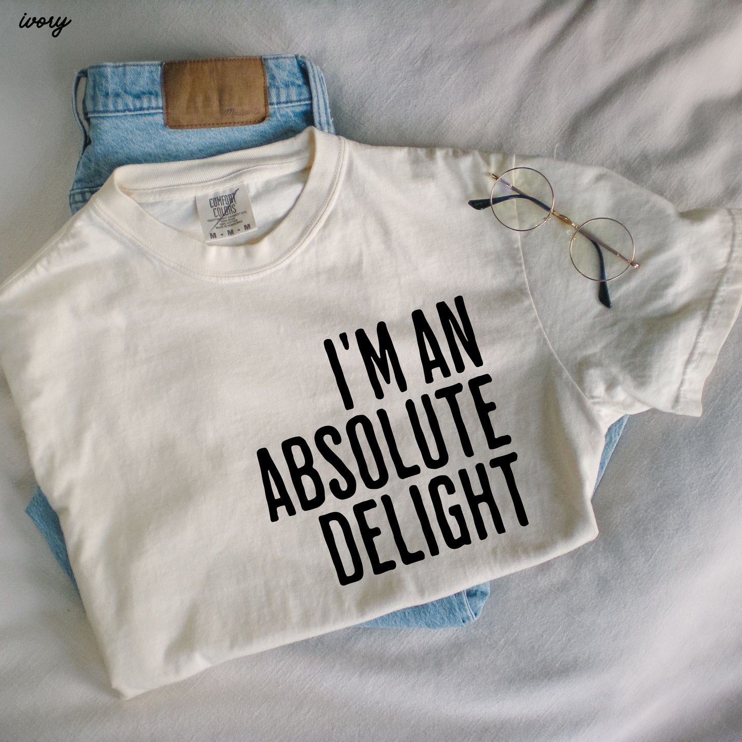 Absolute Delight Tee *12 Colors (S-3X)
