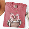 *Football Pink Coquette Tee *14 Colors (S-3X)