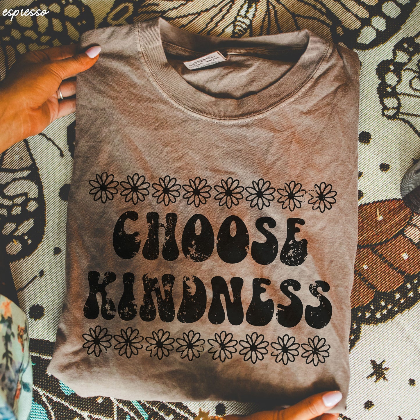 PRE-ORDER: Choose Kindness Daisy Tee *12 Colors (S-3X)