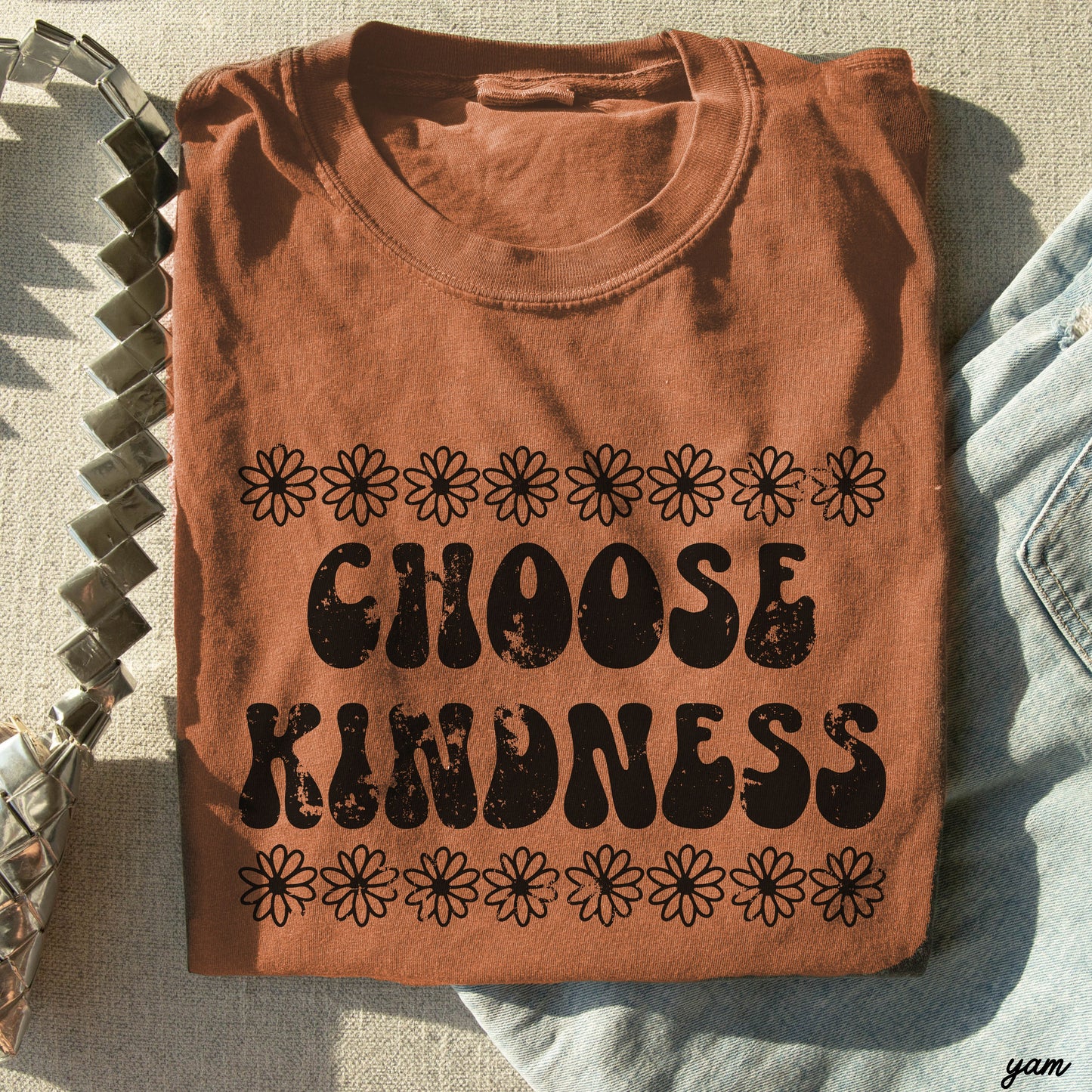 PRE-ORDER: Choose Kindness Daisy Tee *12 Colors (S-3X)