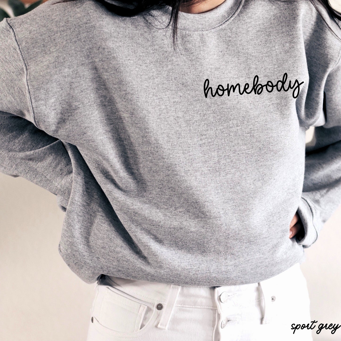 PRE-ORDER: Homebody Cursive Sweatshirt *6 Colors (S-3X)
