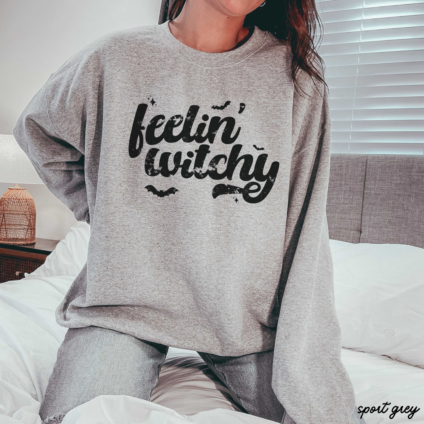 Feelin' Witchy Sweatshirt *7 Colors (S-3X)