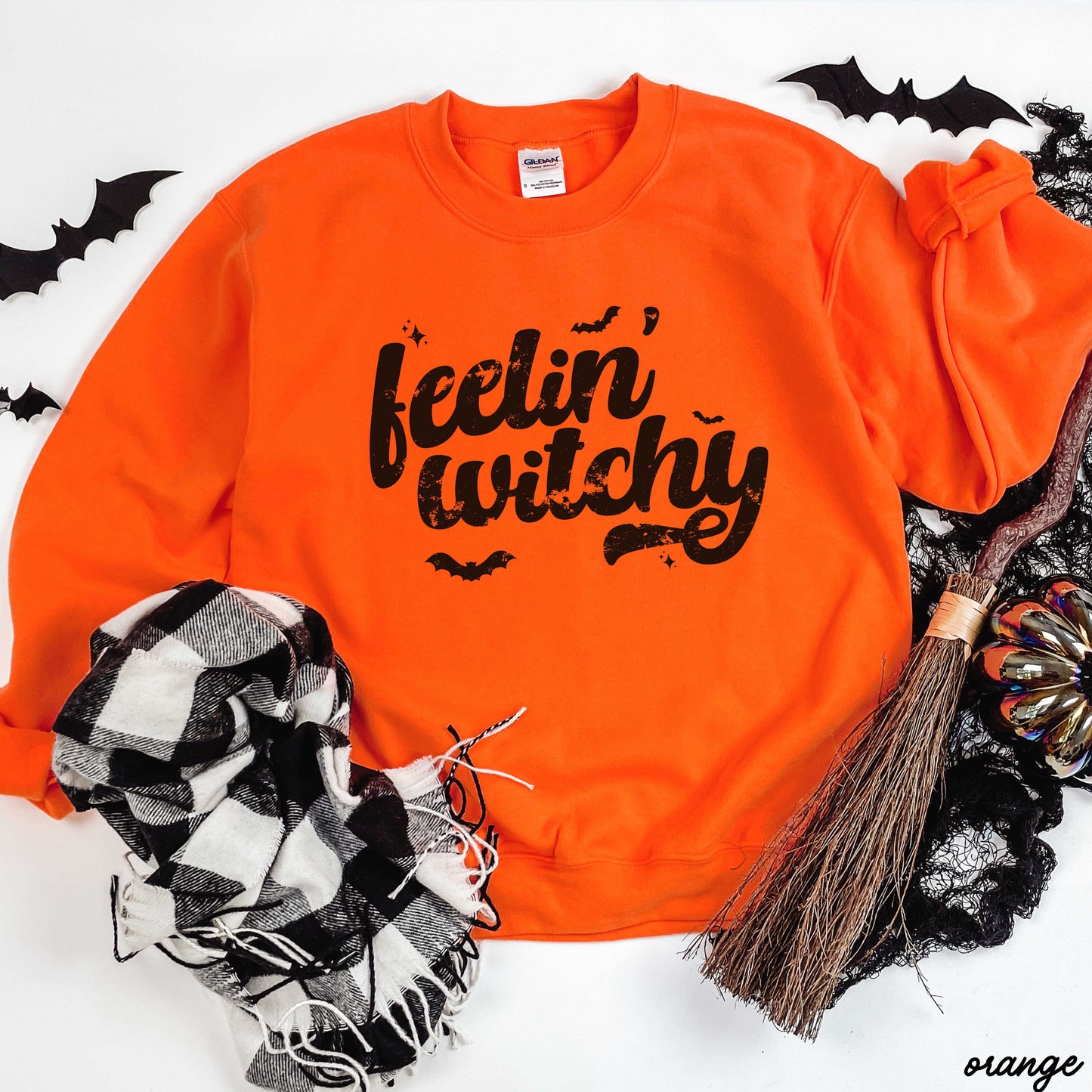 Feelin' Witchy Sweatshirt *7 Colors (S-3X)