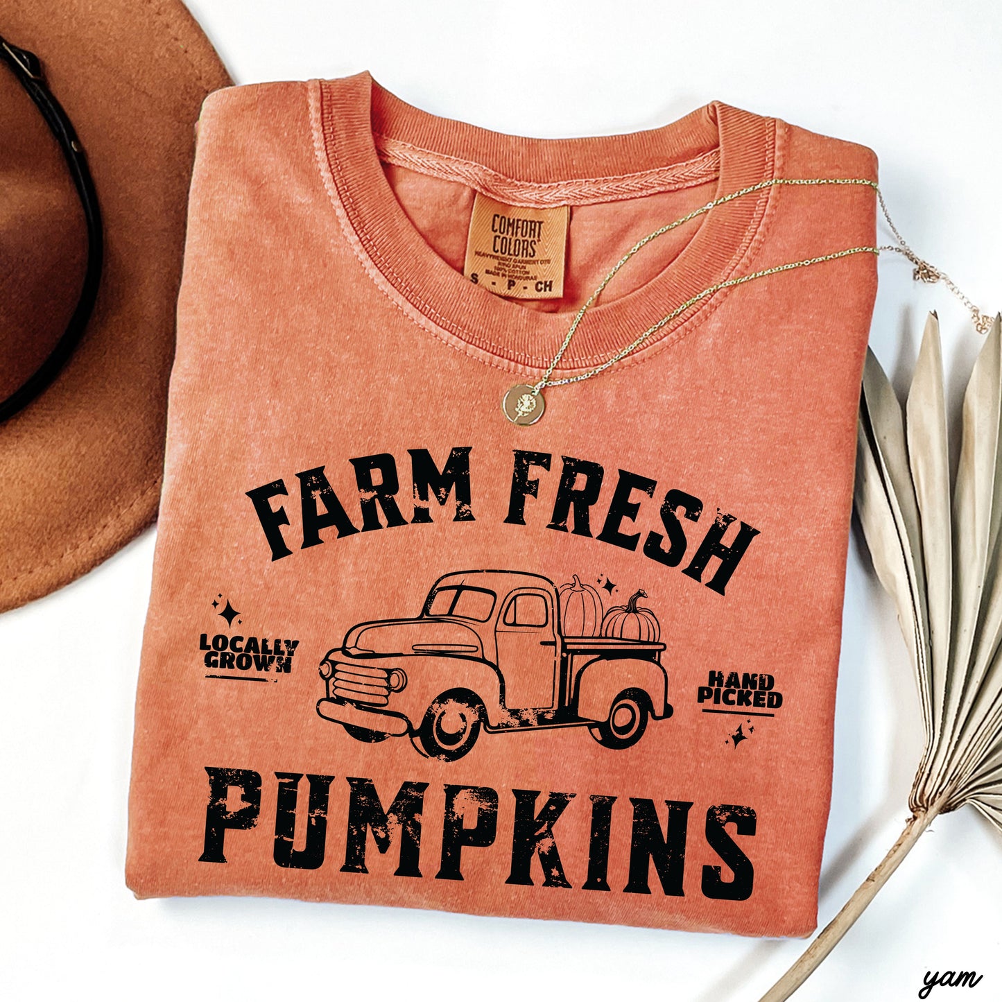 Farm Fresh Pumpkins Tee *8 Colors (S-3X)