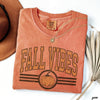 *Fall Vibes Pumpkin University Tee *6 Colors