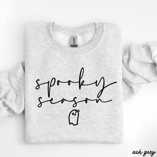 Spooky Season Ghost Sweatshirt *5 Colors (S-3X)