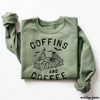 Pre-Order: Coffins and Coffee Sweatshirt *5 Colors (S-3X)